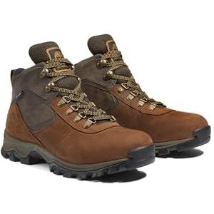 Timberland Mens Anti-vermoeidheid wandelen waterdicht leer Mt. Maddsen, Donkerbruin-2024 Nieuw, 40 EU