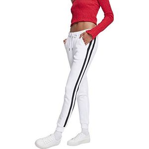Urban Classic Dames Ladies College Contrast Sweatpants broek,Mehrfarbig (White/Black/White 01555),32W (Fabrikant maat:3XL)