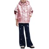 Bodywarmer - Effen - Gewatteerd Vest - Metallic Effect - Met Capuchon