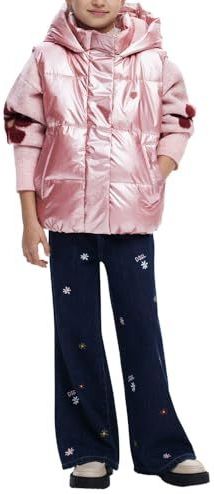 Bodywarmer - Effen - Gewatteerd Vest - Metallic Effect - Met Capuchon