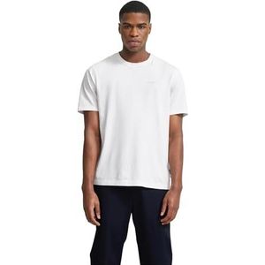 bugatti heren t-shirt 1:2 mouw, wit, 3XL