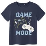 NAME IT Jongens Nkmkurth Ss Top Pb, Mood Indigo, 146-152