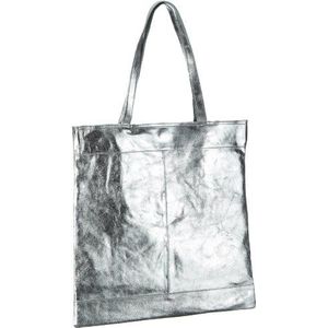 SELECTED FEMME Bags Mille Suede Shopper 16031269, dames shopper 36x40x24 cm (B x H x D), zilver zilver