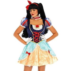 Leg Avenue Lolita Snow White Kostüm, vielfarbig, Größe: Large (EUR 40)