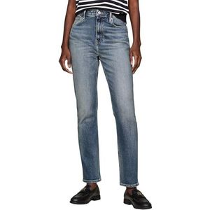 Tommy Hilfiger Dames Slim Sigaret HW A PAT WW0WW42804 Slim, Pat, 25W/28L, Denim (Pat), 25W / 28L