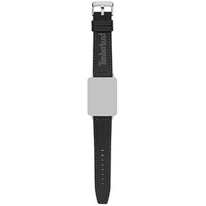 Timberland Unisex analoog kwartshorloge met leren armband TDWGB0010802, zwart