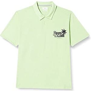 s.Oliver Poloshirt voor heren, korte mouwen, groen 70d1, 4XL