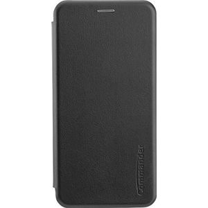 COMMANDER Book Case CURVE voor Samsung A750 Galaxy A7 (2018) Black
