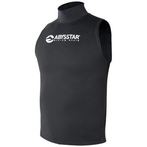 ABYSSTAR Subpak met droge hals, 2,5 mm, heren, zwart, XL