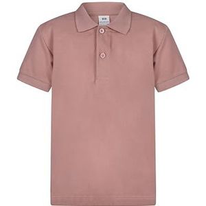 Mukua, Poloshirt met korte mouwen voor kinderen, kleur lichtroze, maat 12/14