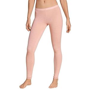 CALIDA Dames Silky Wool Joy Leggings, Pale Pink, Standaard