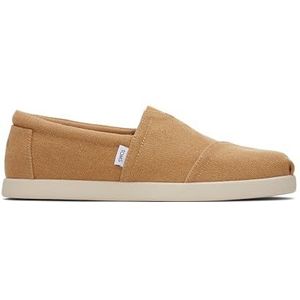 TOMS Heren Alp FWD Loafer Flat, Doe gewassen gerecycled katoenen canvas, 43 EU