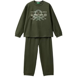 United Colors of Benetton Pyjama Set voor jongens, Verde, 110