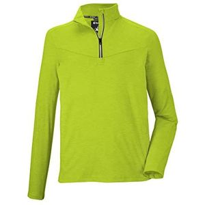 Killtec (KILAH) Men's Functioneel overhemd met opstaande kraag en ritssluiting KSW 37 MN LS SHRT, lente groen, XXL, 38691-000