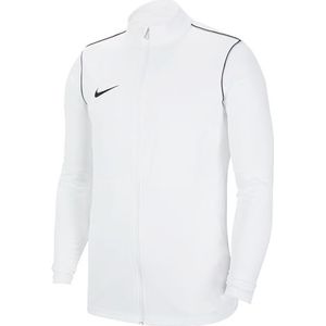 Nike Y NK Dry PARK20 TRK JKT K sportjack voor kinderen, wit/zwart/zwart, 8-9 jaar