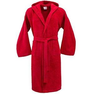 Bassetti Uniseks badjas voor volwassenen, Rood, XL