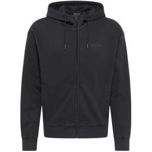 MUSTANG - Brighton - Sweatshirt - Zwart - Relaxed Fit - 100% Katoen