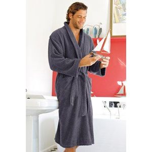 opal 0481104119 Dyckhoff 1x badjas met sjaalkraag maat XXL, 119, antraciet