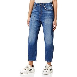 United Colors of Benetton Jeans voor dames, Denim 901 Blauw, 52
