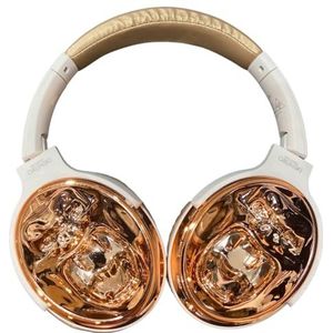 ORLINSKI CAQKON1001-660-V2 2025 Bluetooth-hoofdtelefoon, 40 mm, roze en goud, batterij 200 mAh, 6 uur gebruik