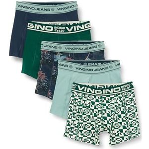 Vingino Jongens Boxer Shorts, Donkerblauw, 4 Jaar