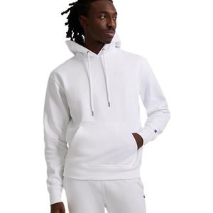Champion Powerblend Pullover Hoodie voor heren, Wit, M