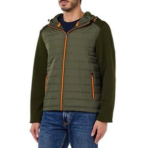 Colina Sportblouson sweatshirt voor heren, olijf, M