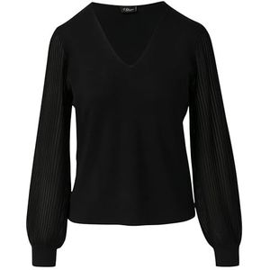 Gebreide Trui - V-halslijn - Normale Pasvorm - Viscosemix