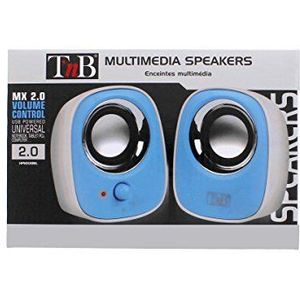 T 'nB MX Series Speaker 2.0 voor PC/Mac blauw