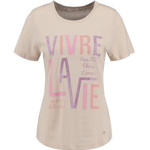 KEYLARGO - WT LA Vie Round T-shirt - Beige - Dames