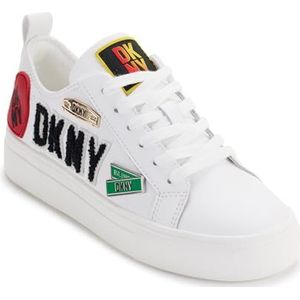 DKNY Dames K1469449-8iw-7 Sneakers, BRT wit, 38 EU, Brt Wit, 38 EU
