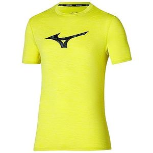 Mizuno Core Rb T-shirt voor heren, Avond Sleutelbloem, L