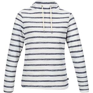Regatta Dames Hensley Cowl Neck Sweatshirt, Lichte Vanille/Navy Streep, 42 NL