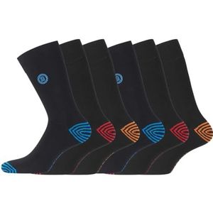 Serge Blanco Herensokken (verpakking van 6 stuks), As1/Aa, 39-42 EU