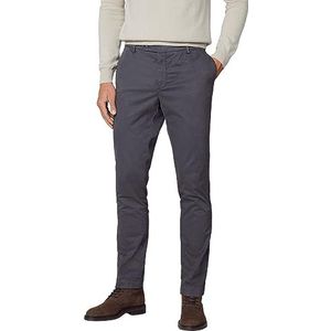 Hackett London Heren C Chino Kensington Broek, Bruin (Asfalt), 40W / 32L