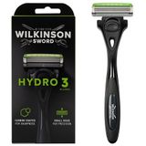 Wilkinson Sword - Hydro 3 Black Edition - Scheermes - Met 5 Opzetstukken