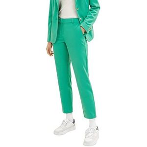 TOM TAILOR Dames mia slim broek 1035887, 31032 - Vivid Leaf Green, 34W / 28L