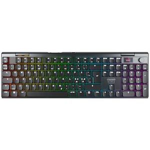 CHERRY XTRFY MX 10.1 Wireless, Mechanisch Low-Profile Gaming Toetsenbord, Pan-Noordse Indeling (QWERTY), Multi-Device Keyboard, MX LP 2.0 RED Switches, Zwart