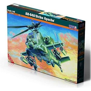 MISTER CRAFT HOBBY KITS Mistercraft modelbouwset G-36 AH-64A Strike Apache, schaal 1:48, plastic bouwset, bouwpakket voor montage, kunststof model, bouwhandleiding, 378 mm x 323,8 mm