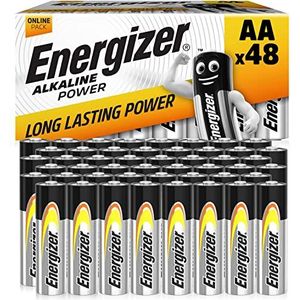 Energizer Batterijen AA, alkaline power, 48 stuks (Amazon Exclusive)