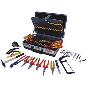 C.K - T1641 - Gereedschapskoffer - 26-delig - Professioneel Gereedschap voor Elektriciens