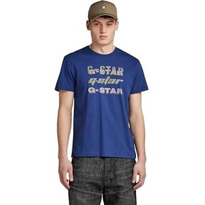G-Star RAW Triple logo groen, Blauw (Ballpen Blue D25015-336-1822), XS