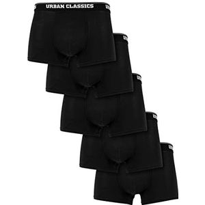 Urban Classics Heren onderbroeken Multi-Pack Mannen Boxer Shorts Ondergoed, zwart, S