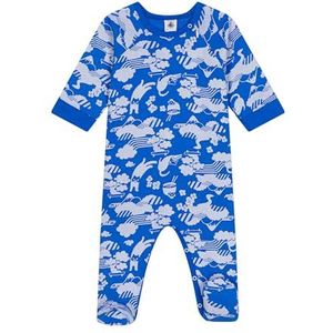 Petit Bateau Pyjama voor kinderen, uniseks, Fuji/Marshmallow, 6 Maanden