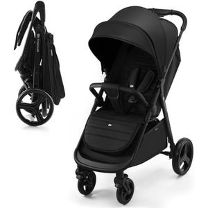 Kinderkraft RINE - Kinderwagen - Opvouwen met één hand - Zwart