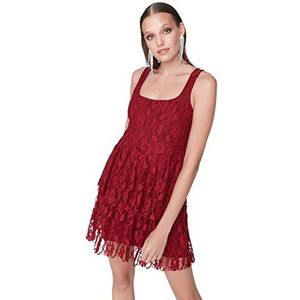 Trendyol Jurk - Bordeaux, Bourgondy, 64