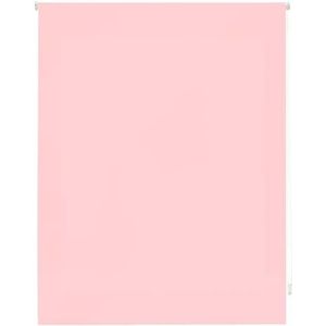 ECOMMERC3 | Transparant premium rolgordijn, afmeting 140 x 175 cm, stofmaat 137 x 170, doorschijnend rolgordijn roze