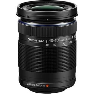 OM SYSTEM - M.Zuiko Digital ED 40-150mm f/4-5.6 R - Lens - Zwart