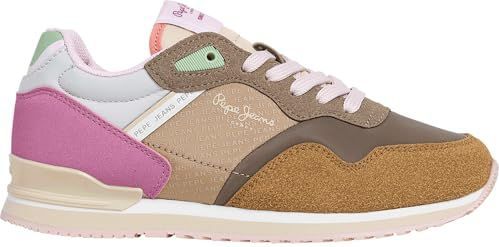 Pepe Jeans - PGS400006 - Veelkleurige Sportschoenen - Leer - Casual