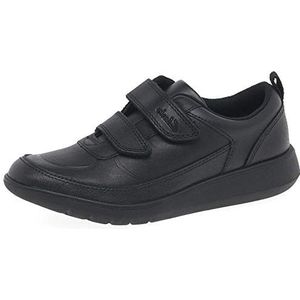Clarks - Scape Flare - Sneaker - Zwart - Kinderschoenen